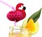 Flamingo Drinking Straws Cocktail Straws 9.65 Inch 100 PCS, Red Flamingo Drinking Straws for Cocktail,Milkshake,Juice, Decoration & Add Atmosphere for Valentine's Day